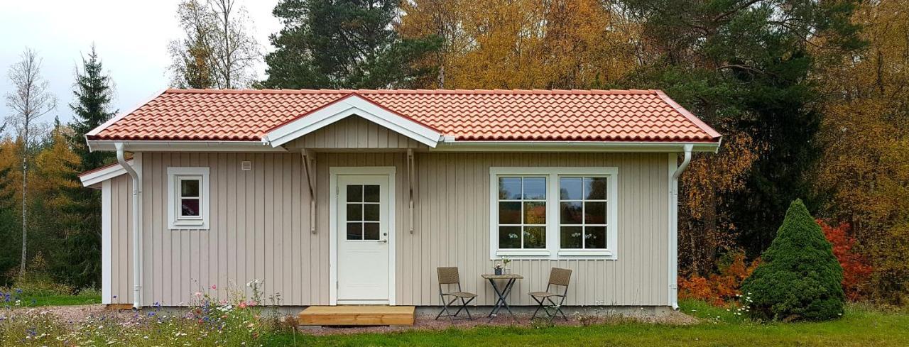 Nybyggd Stuga Intill Skogsbrynet - New Built Cottage Next To The Cowberry Forest Mora Luaran gambar